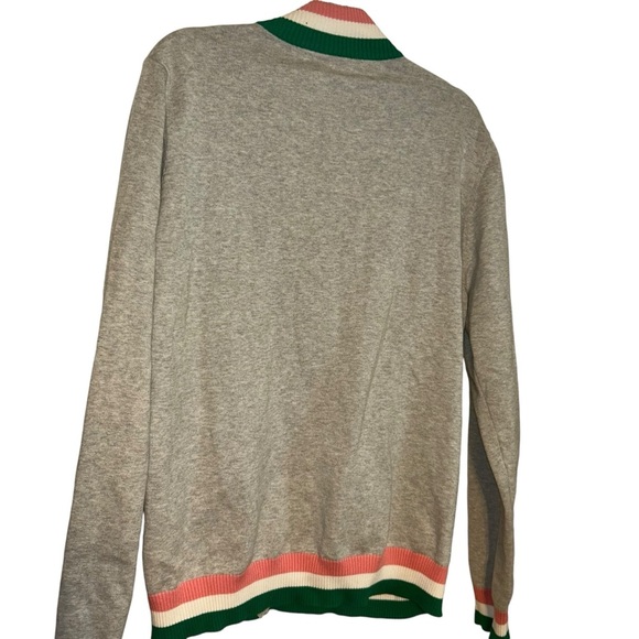 NWOT Ivy Storehouse Alpha Kappa Alpha AKA gray knit button down jacket size XL - Picture 2 of 2